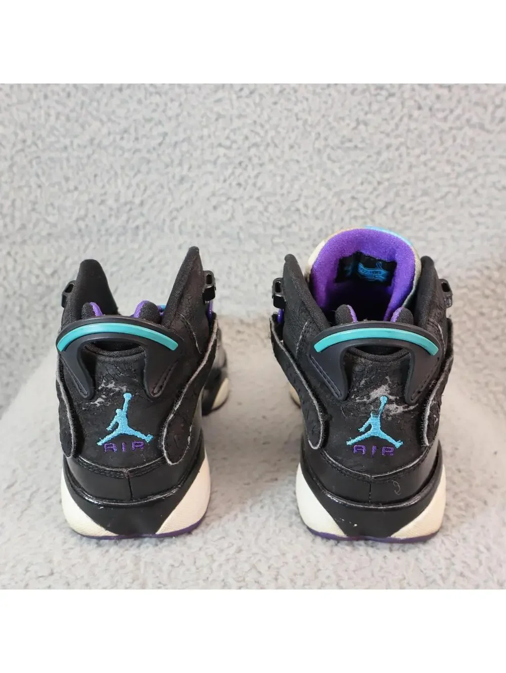 Jordan 6 Rings GS 'Aqua' Youth Boys 4.5Y  323419-001